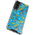DC Comics Wonder Woman Action pose pattern Galaxy S22 Plus Clear Case