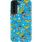 DC Comics Wonder Woman Action pose pattern Galaxy S22 Plus Pro Case