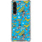 DC Comics Wonder Woman Action pose pattern Galaxy S23 Plus Clear Case