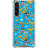 DC Comics Wonder Woman Action pose pattern Galaxy S23 Plus Clear Case