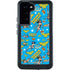 DC Comics Wonder Woman Action pose pattern Galaxy S23 Plus Waterproof Case