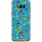 DC Comics Wonder Woman Action pose pattern Galaxy S8 Plus Skin