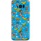 DC Comics Wonder Woman Action pose pattern Galaxy S8 Skin