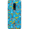 DC Comics Wonder Woman Action pose pattern Galaxy S9 Plus Skin
