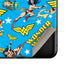DC Comics Wonder Woman Action pose pattern Galaxy Z Flip Skin