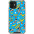 DC Comics Wonder Woman Action pose pattern iPhone 12 Clear Case