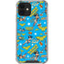 DC Comics Wonder Woman Action pose pattern iPhone 12 Mini Clear Case