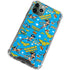 DC Comics Wonder Woman Action pose pattern iPhone 12 Pro Clear Case