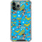 DC Comics Wonder Woman Action pose pattern iPhone 12 Pro Max Clear Case