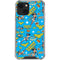 DC Comics Wonder Woman Action pose pattern iPhone 13 Clear Case