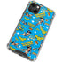 DC Comics Wonder Woman Action pose pattern iPhone 13 Mini Clear Case