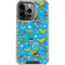 DC Comics Wonder Woman Action pose pattern iPhone 13 Pro Clear Case