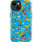 DC Comics Wonder Woman Action pose pattern iPhone 14 Plus Impact Case