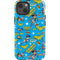 DC Comics Wonder Woman Action pose pattern iPhone 14 Impact Case