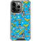 DC Comics Wonder Woman Action pose pattern iPhone 15 Pro Clear Case
