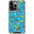 DC Comics Wonder Woman Action pose pattern iPhone 15 Pro Clear Case