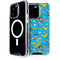DC Comics Wonder Woman Action pose pattern iPhone 14 Pro MagSafe Case