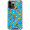 DC Comics Wonder Woman Action pose pattern iPhone 14 Pro Max Clear Case