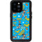 DC Comics Wonder Woman Action pose pattern iPhone 14 Pro Max Waterproof Case