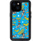 DC Comics Wonder Woman Action pose pattern iPhone 15 Waterproof Case