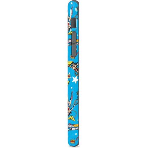 DC Comics Wonder Woman Action pose pattern iPhone 8 Pro Case