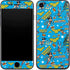 DC Comics Wonder Woman Action pose pattern iPhone 8 Skin