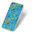 DC Comics Wonder Woman Action pose pattern iPhone 8 Skin