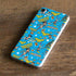 DC Comics Wonder Woman Action pose pattern iPhone 8 Skin