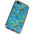 DC Comics Wonder Woman Action pose pattern iPhone SE (2nd & 3rd Gen) Clear Case