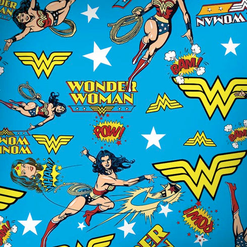 DC Comics Wonder Woman Action pose pattern iPhone X Pro Case