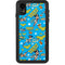 DC Comics Wonder Woman Action pose pattern iPhone XR Waterproof Case
