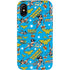 DC Comics Wonder Woman Action pose pattern iPhone XS Pro Case