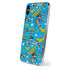 DC Comics Wonder Woman Action pose pattern iPhone XS Skin