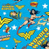 DC Comics Wonder Woman Action pose pattern Moto E5 Play Skin