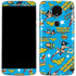 DC Comics Wonder Woman Action pose pattern Moto E5 Plus Skin