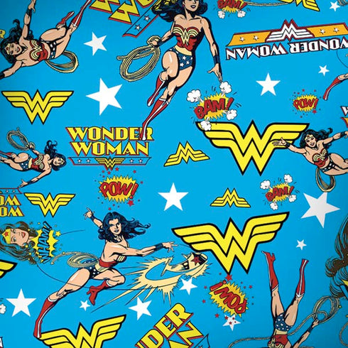 DC Comics Wonder Woman Action pose pattern Moto G6 Skin
