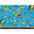 DC Comics Wonder Woman Action pose pattern MSI GS65 Stealth Laptop Skin