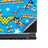 DC Comics Wonder Woman Action pose pattern MSI GS65 Stealth Laptop Skin