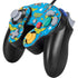 DC Comics Wonder Woman Action pose pattern Nintendo GameCube Controller Skin