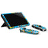 DC Comics Wonder Woman Action pose pattern Nintendo Switch OLED (2021) Skin