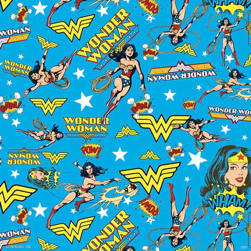 DC Comics Wonder Woman Action pose pattern PS4 Console and Controller Bundle Skin