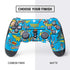 DC Comics Wonder Woman Action pose pattern PS4 Controller Skin