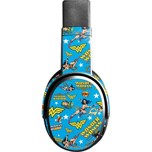 DC Comics Wonder Woman Action pose pattern Skullcandy Crusher Wireless Skin