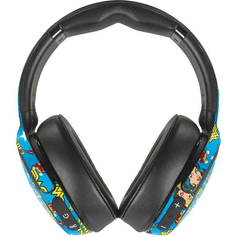 DC Comics Wonder Woman Action pose pattern Skullcandy Venue Skin