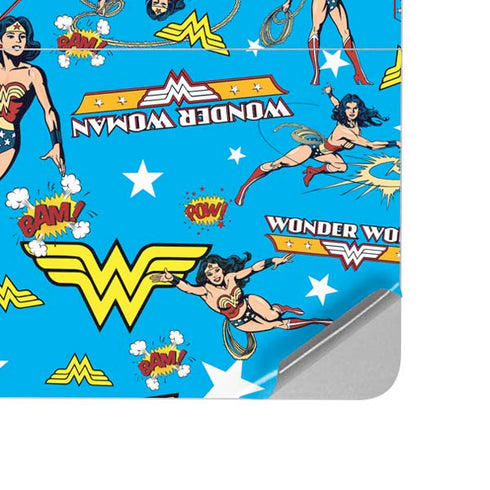 DC Comics Wonder Woman Action pose pattern Surface Laptop Studio Skin