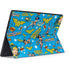 DC Comics Wonder Woman Action pose pattern Surface Pro 7 Skin