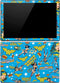 DC Comics Wonder Woman Action pose pattern Surface Pro (2017) Skin