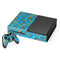 DC Comics Wonder Woman Action pose pattern Xbox One Console and Controller Bundle Skin