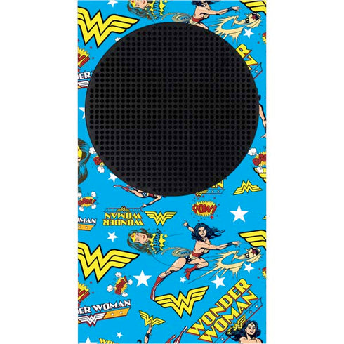 DC Comics Wonder Woman Action pose pattern Xbox Series S Bundle Skin