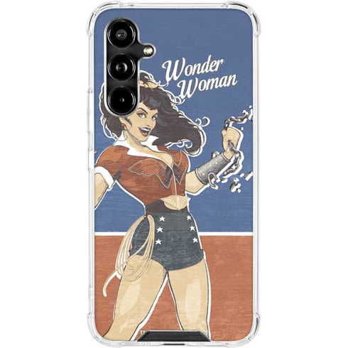 DC Comics Bombshells Wonder Woman Bombshell Galaxy A54 5G Clear Case
